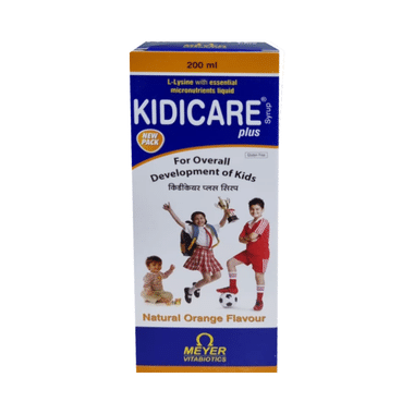 Kidicare Plus Syrup Orange