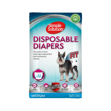 Trixie Disposable Diapers  Medium