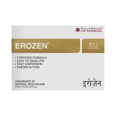 Millennium Herbal Care Erozen Softgel Capsule (10 Each) | Supports Men's Health