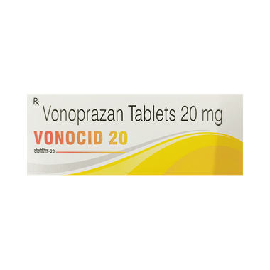 वोनोसिड 20 टैबलेट