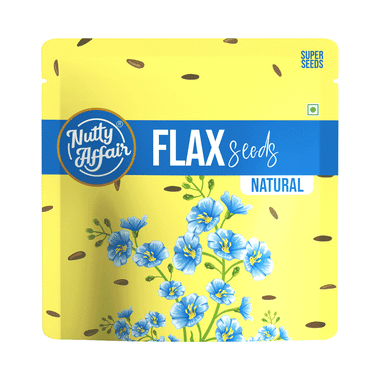 Nutty Affair Flax Seeds Natural