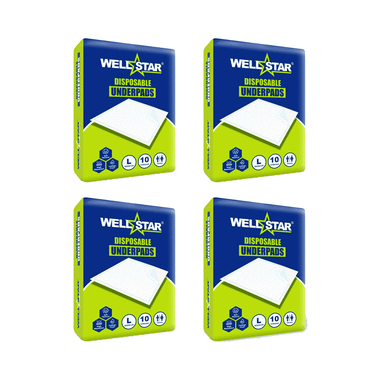 Wellstar Disposable Underpads (10 Each)