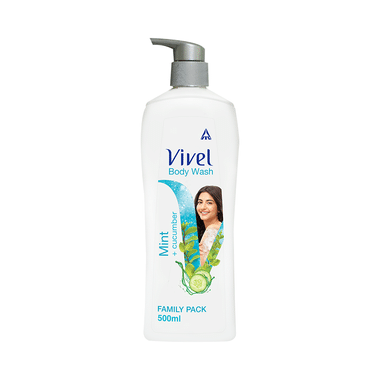 Vivel Mint + Cucumber Family Pack Body Wash