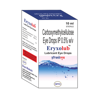 Eryxolub Lubricant Eye Drop