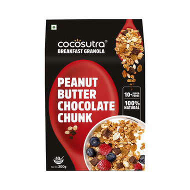 Cocosutra Breakfast Granola Peanut Butter Chocolate Chunk