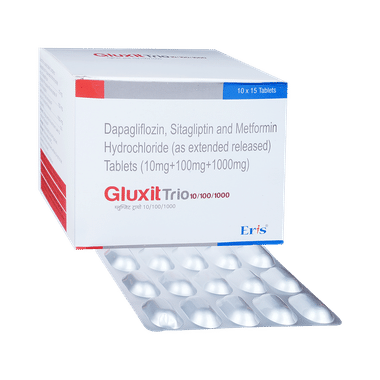 Gluxit Trio 10/100/1000 Tablet ER