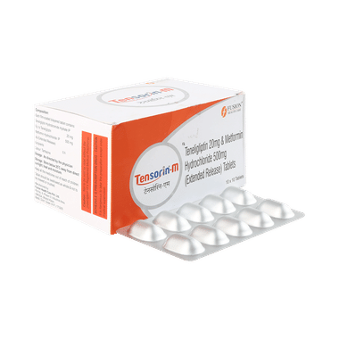 Tensorin M 500mg/20mg Tablet