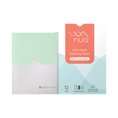 Nua Nua Ultra-Safe Medium Flow  Sanitary Pads For Women XL