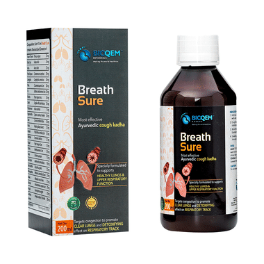 Bioqem Pharma Breath Sure Ayurvedic Cough Kadha