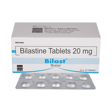 Bilast 20mg Tablet