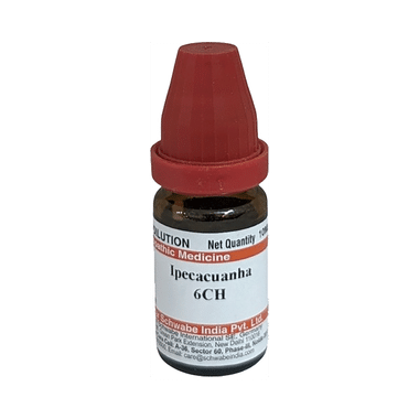 Dr Willmar Schwabe India Ipecacuanha Dilution 6 CH