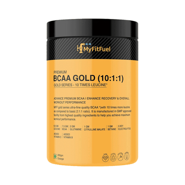 MyFitFuel Premium BCAA Gold (10:1:1) Orange