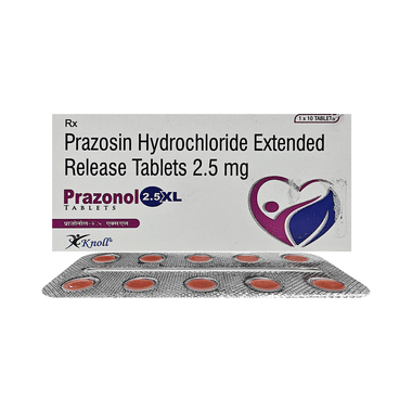 Prazonol 2.5mg Tablet XL