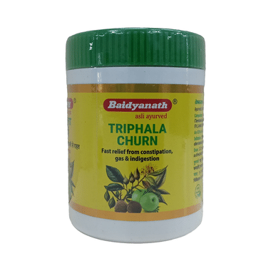 Baidyanath Triphala Churn | Eases Constipation, Acidity & Gas