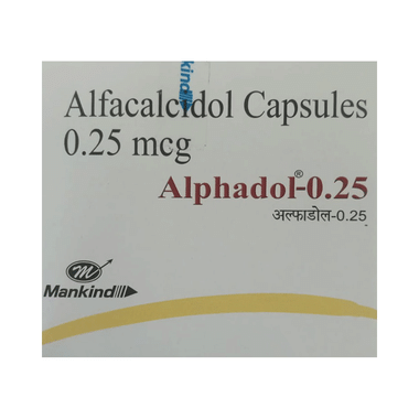 Alphadol 0.25mcg Capsule