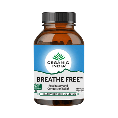 Organic India Breathe Free Veg Capsule