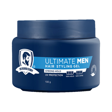The Beard Story Ultimate Men Hair Styling Gel Strong Hold
