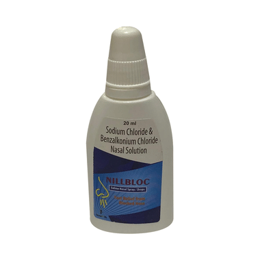 Nillbloc Saline Nasal Spray/Drop