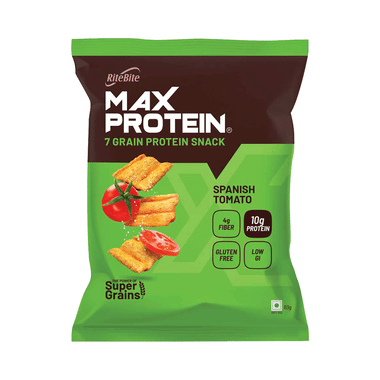 RiteBite Max Protein Chips (60gm Each) Spanish Tomato