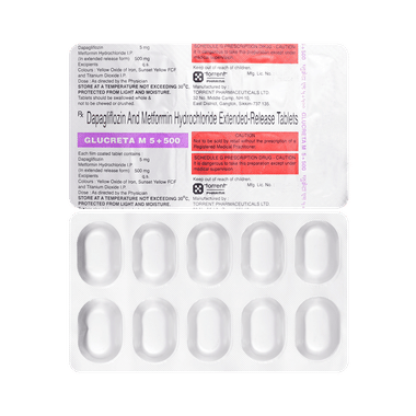 Glucreta M 5/500 Tablet ER