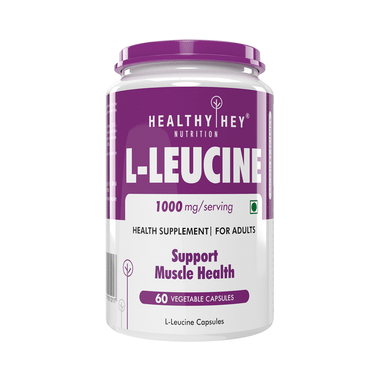 HealthyHey Nutrition L-Leucine Vegetable Capsule
