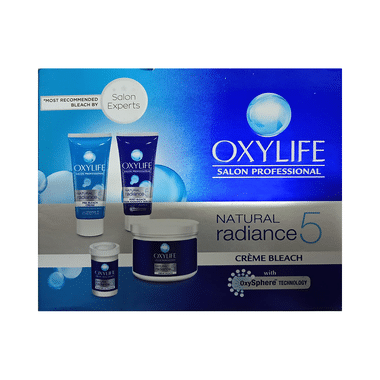 Dabur Oxylife Salon Professional Creme Bleach With Natural Radiance