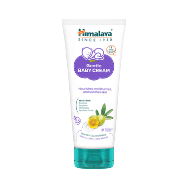 Himalaya Gentle Baby Cream | Moisturises & Soothes The Skin | Extra Soft & Gentle