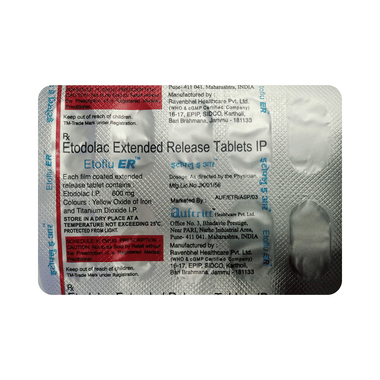 Etoflu 600mg Tablet ER