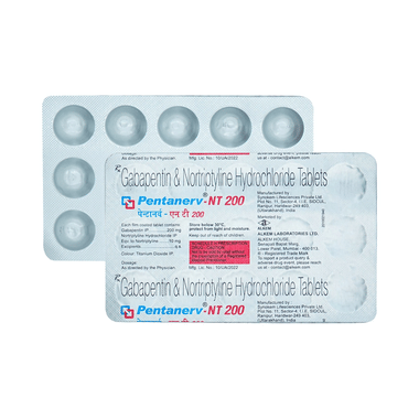 pentanerv NT 200mg/10mg Tablet