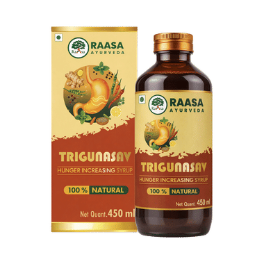 Raasa Trigunasav Ayurvedic Digestive Tonic | Natural Relief From Indigestion, Gas & Appetite Loss