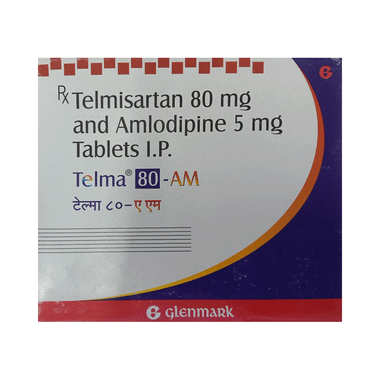 Telma 80-AM Tablet