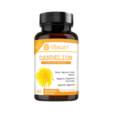 Vitawin Dandelion 500mg Vegetarian Capsule