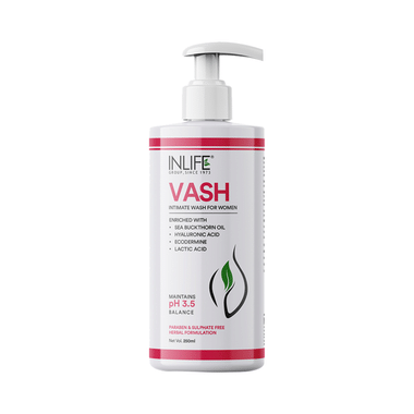 Inlife Vash Intimate Wash for Women with pH 3.5