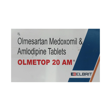 Olmetop AM 20mg/5mg Tablet