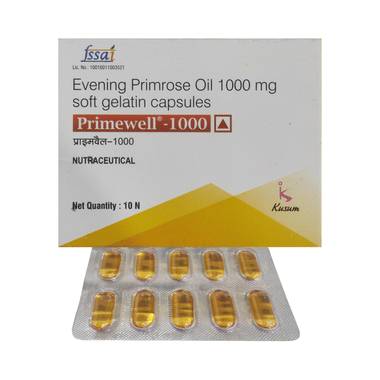 Primewell 1000mg Soft Gelatin Capsule