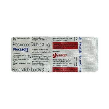 Plecasoft 3mg Tablet