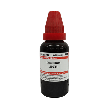 Dr Willmar Schwabe India Insulinum Dilution 30 CH