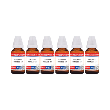 Dr. Majumder Homeo World Calcarea Renalis Dilution(30ml Each) 12 CH