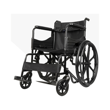 Igiene Affordable & Simple Manual Wheelchair Black