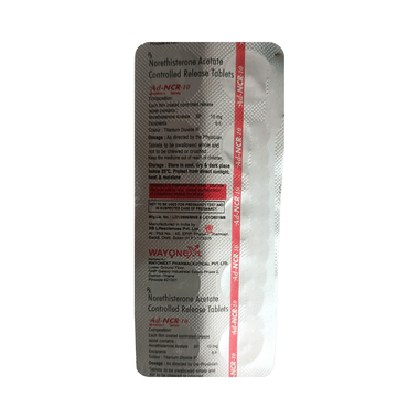 AD NCR 10mg Tablet