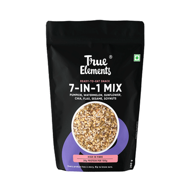 True Elements 7 In 1 Super Seeds & Nut Mix With High Protein & Fibre | Zero Added Sugar