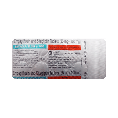 Sitaxa E 25+100 Tablet