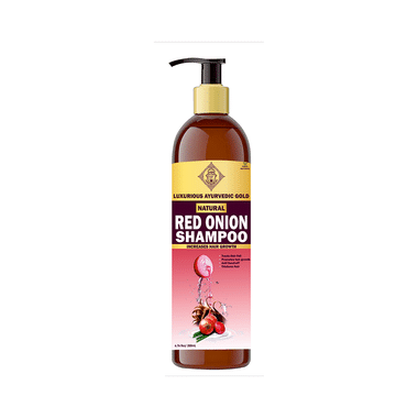 Luxurious Ayurvedic Gold Shampoo Red Onion