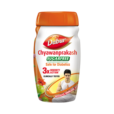 Dabur Chyawanprakash Sugar-Free (Chyawanprash) | Suitable For Diabetics & Boosts Immunity