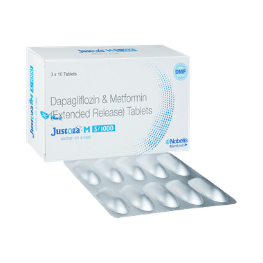 Justoza-M 5/1000 Tablet ER