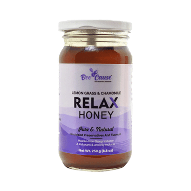 BeeCause Lemon Grass & Chamomile Relax Honey