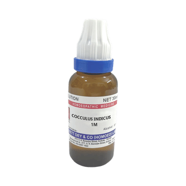 Sett Dey Cocculus Indicus Dilution 1M