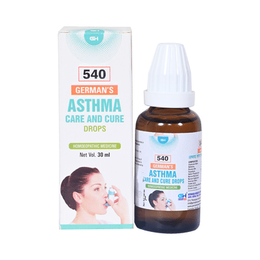 German's 540 Asthma Care And Cure Drop