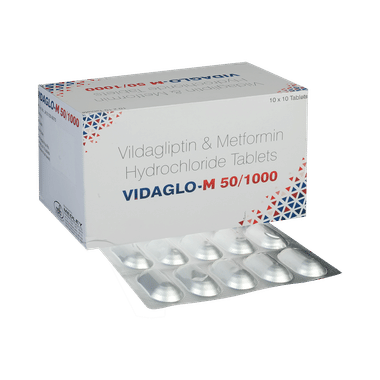 Vidaglo-M 50/1000 Tablet