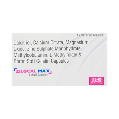 Zilocal Max Softgel Capsule